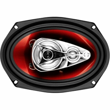 DOOMSDAY T43963 6 x 9 in. Chaos Exxtreme 4-Way 500 W Full Range Speaker DO327550